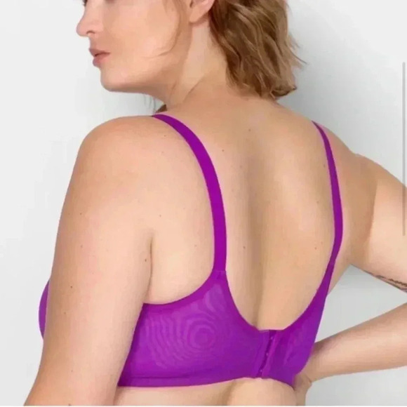 smart & Sexy New Sheer Mesh Bra Purple/Fierce Violet
Brand new in package! - Picture 3 of 9